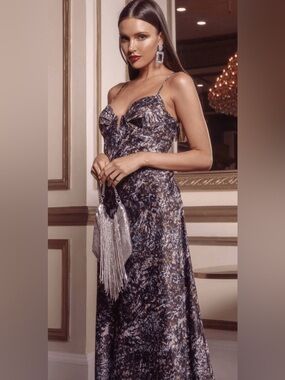 astr bustier satin dress ASTR Bustier Dress In Blue Infinity Raine